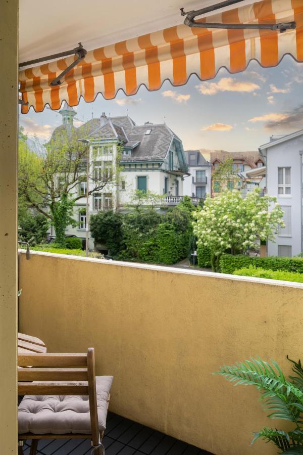 City Studio In Interlaken Mit Parkplatz Exterior foto